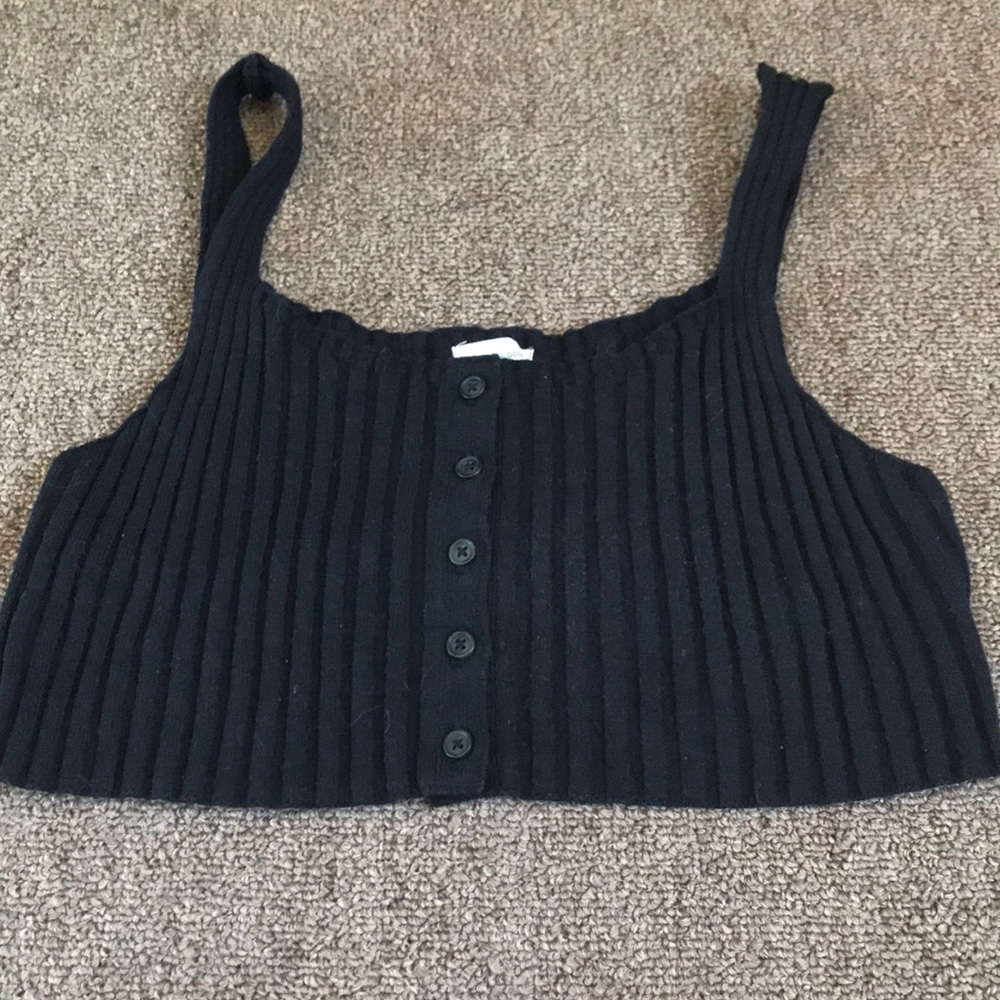 Ribbed Crop Top